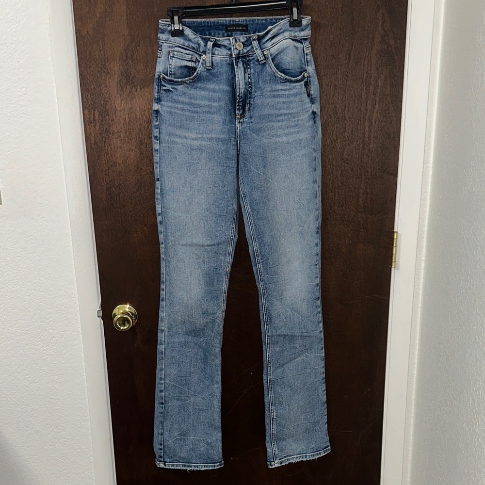 Silver Jeans Light Blue Flare Women's Jeans